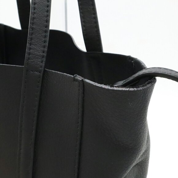 BALENCIAGA Black Leather Shoulder Bag - Picture 6 of 9